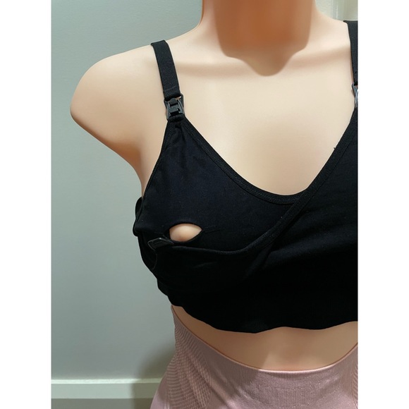 MATERNITY Black nursing bra - Picture 4 of 8